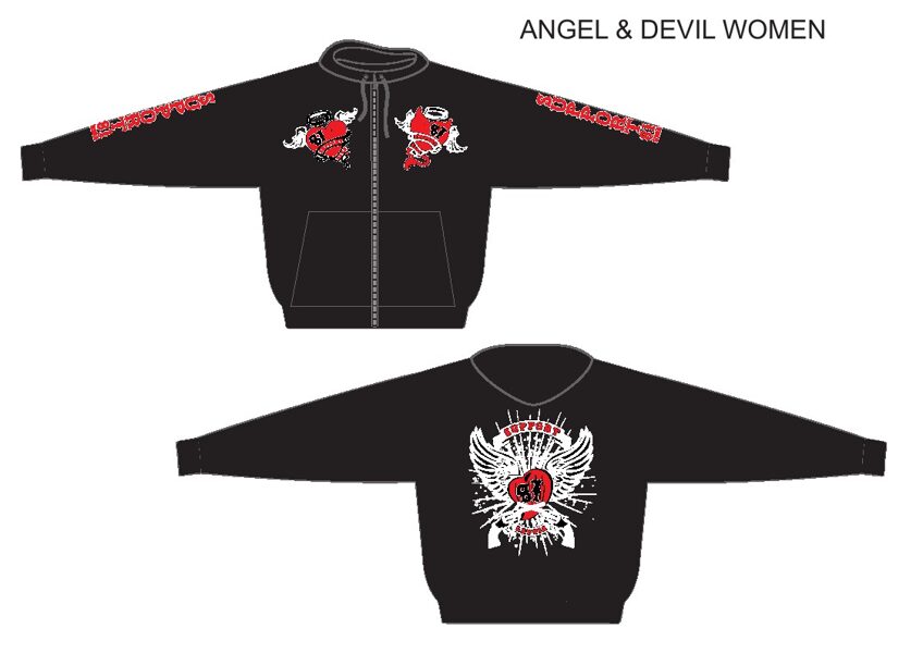 HOODIES ANGEL AND DEVIL
