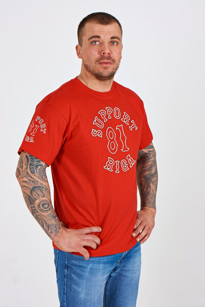 CLASSIC BIKER RED