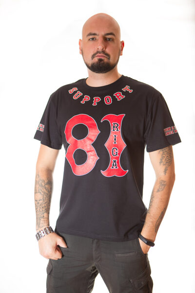 GUNS T-SHIRT BLACK